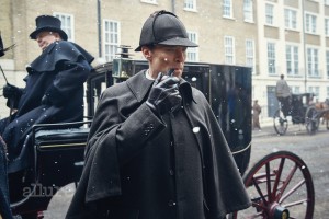 WARNING: Embargoed for publication until 00:00:01 on 24/11/2015 - Programme Name: Sherlock - TX: 01/01/2016 - Episode: The Abominable Bride (No. 1) - Picture Shows: **STRICTLY EMBARGOED FOR PUBLICATION UNTIL 24TH NOVEMBER 2015** Sherlock Holmes (BENEDICT CUMBERBATCH) - (C) Hartswood Films - Photographer: Robert Viglasky