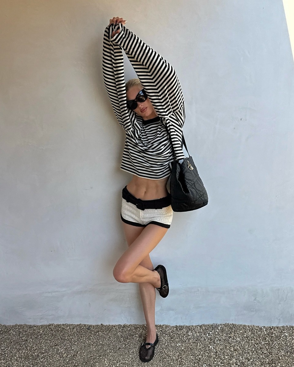 올가을 유행 패션, 스트라이프 stripe fashion