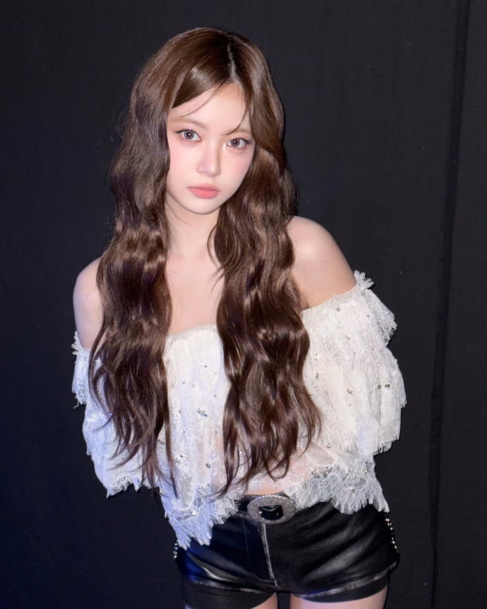 2025 Hair color trend, FW Hair trend, 르세라핌LE SSERAFIM, 홍은채, 헤어 컬러 트렌드, 가을 헤어 트렌드 2025