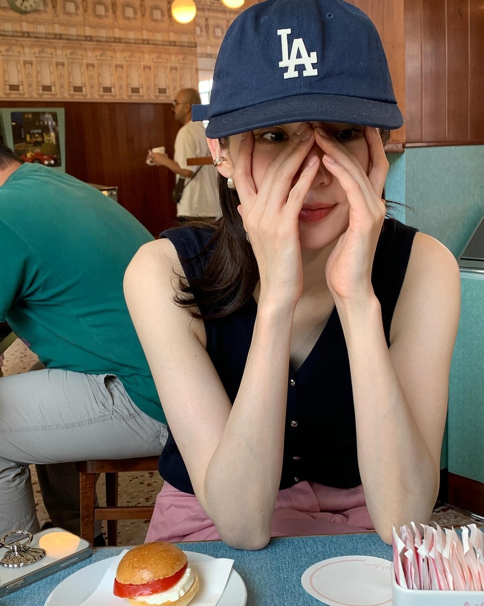 강민경 픽 소두 되는 모자 ballcap