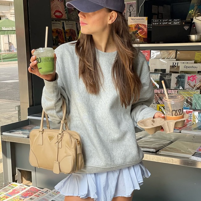 가을 맨투맨 스타일링, sweatshirts style