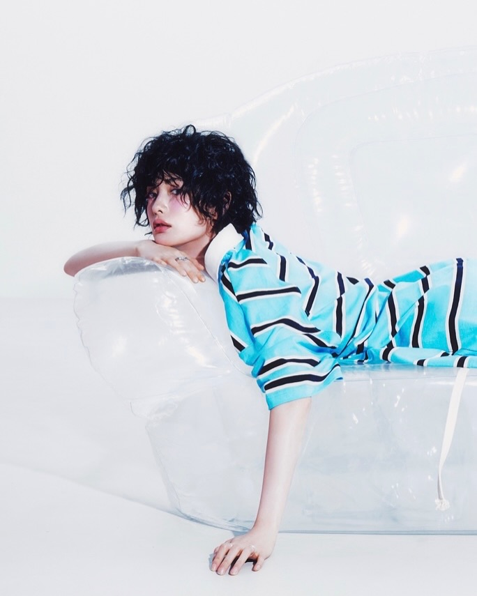 나나 히피펌 단발 히피펌