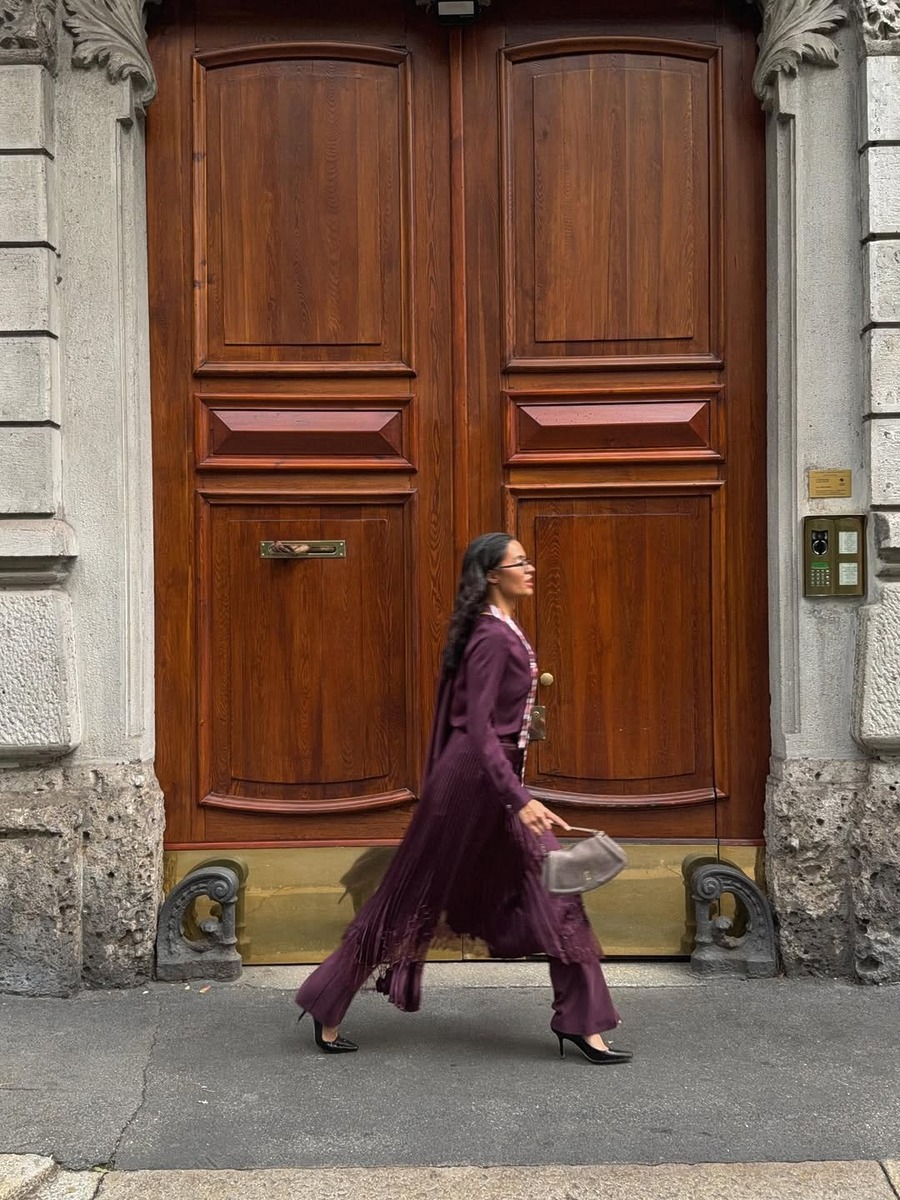 2025 trend color burgundy, purple, fall fashion 2025, burgundy outfit, 버건디 패션, 퍼플 패션