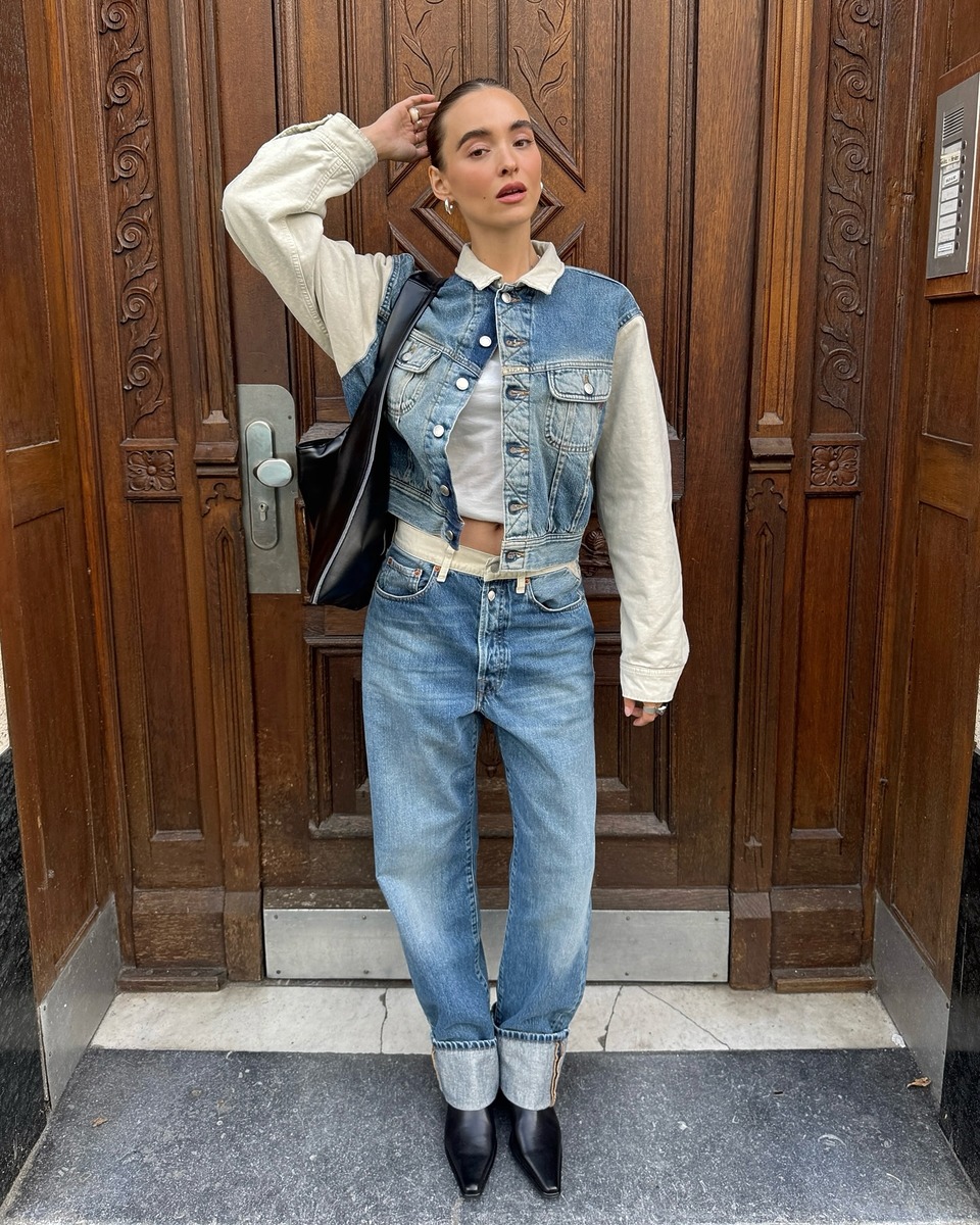 2025 F/W DENIM OUTFIT, DENIM FASHION, DENIM OOTD, 가을 데님, 가을 데님패션, 청청패션
