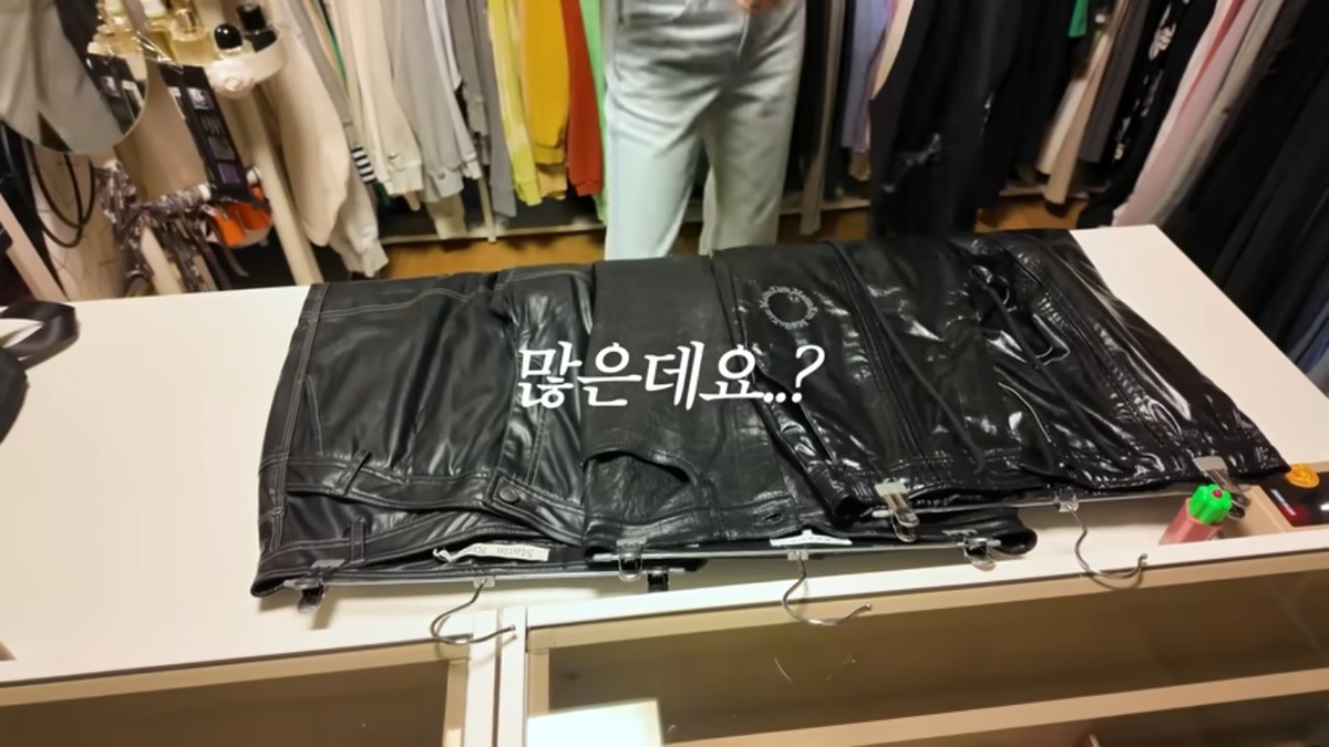 가죽바지 레더팬츠