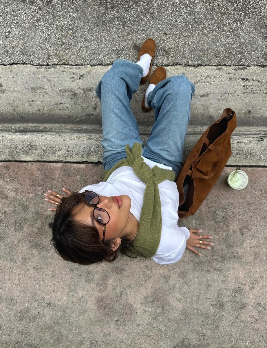 2025 F/W BROWN BAG OUTFIT, BROWN BAG, SUEDE BAG, 스웨이드백, 브라운백, 가을 가방 패션, 가방 추천