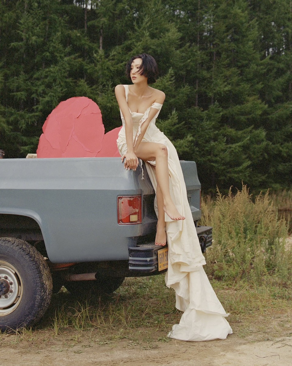 셀럽 웨딩드레스