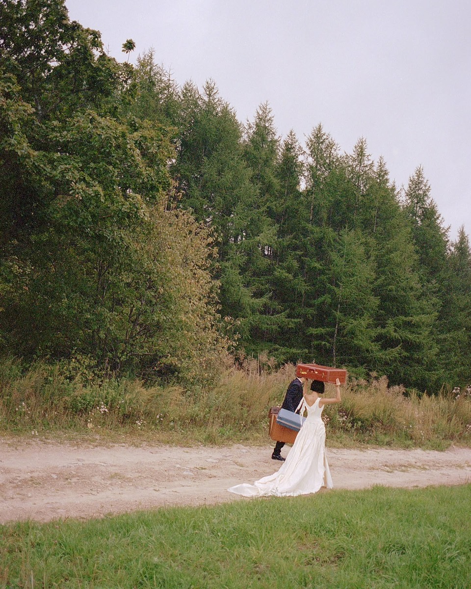 셀럽 웨딩드레스