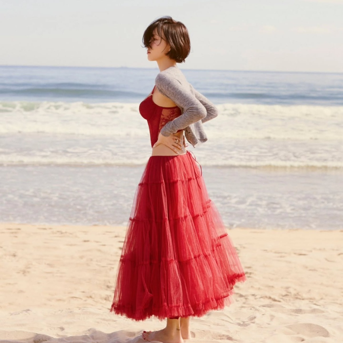 셀럽 웨딩드레스