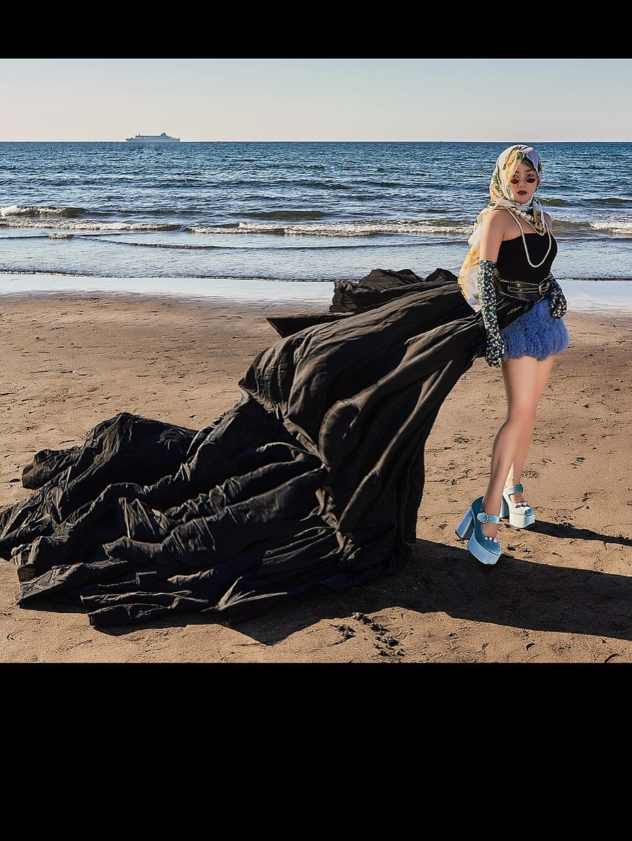 셀럽 웨딩드레스