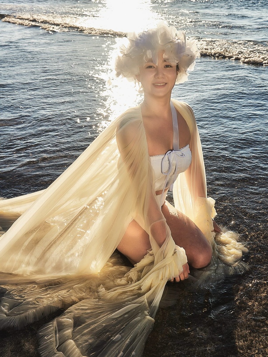 셀럽 웨딩드레스