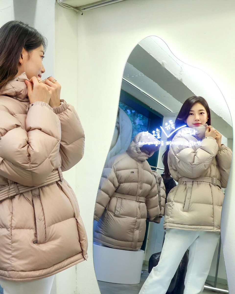 수지 핑크 패션