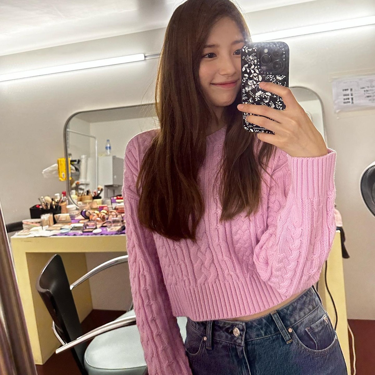 수지 핑크 패션