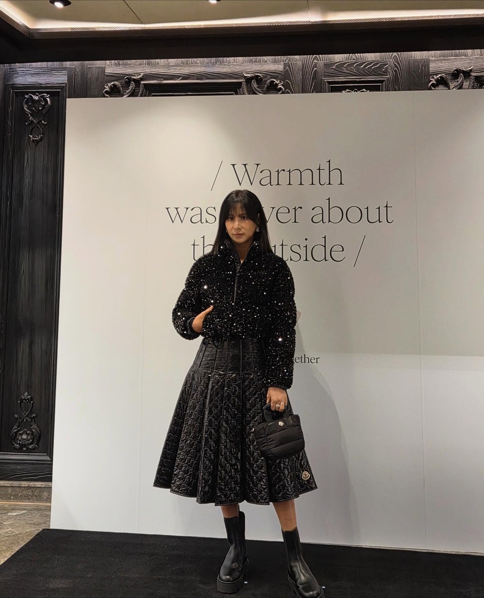 패딩아이템 고소영