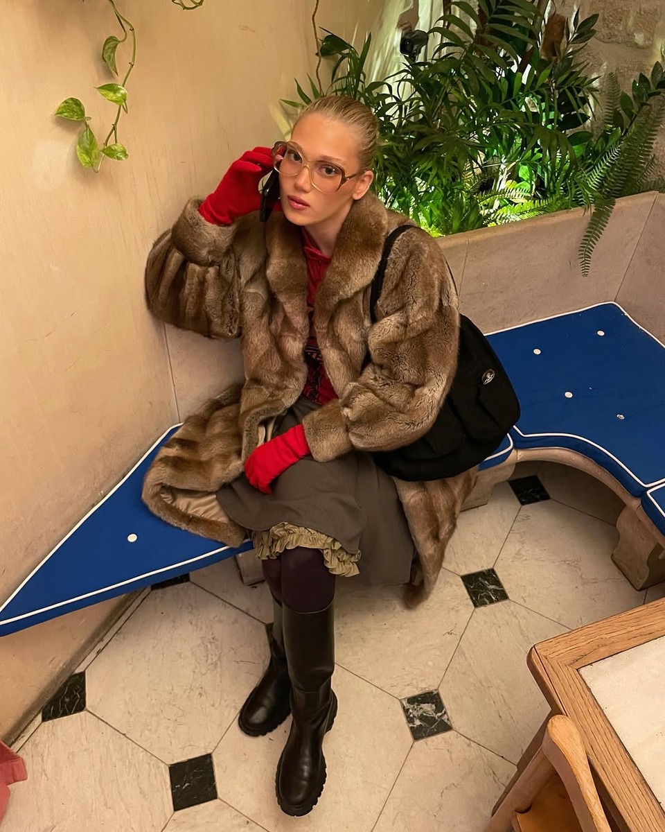 퍼 스타일링, 겨울 퍼 코디, fur ootd, fur styling, fur ootd