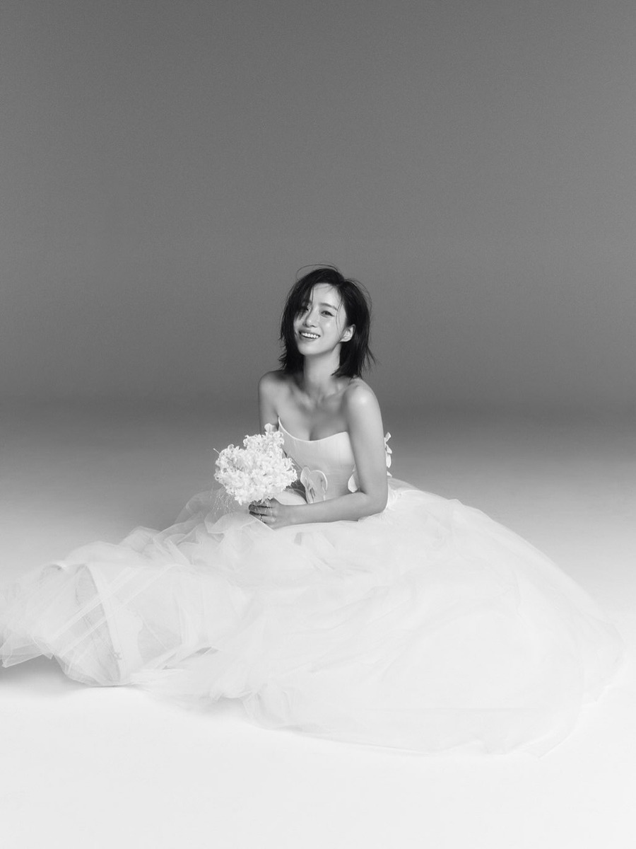 웨딩드레스 함은정