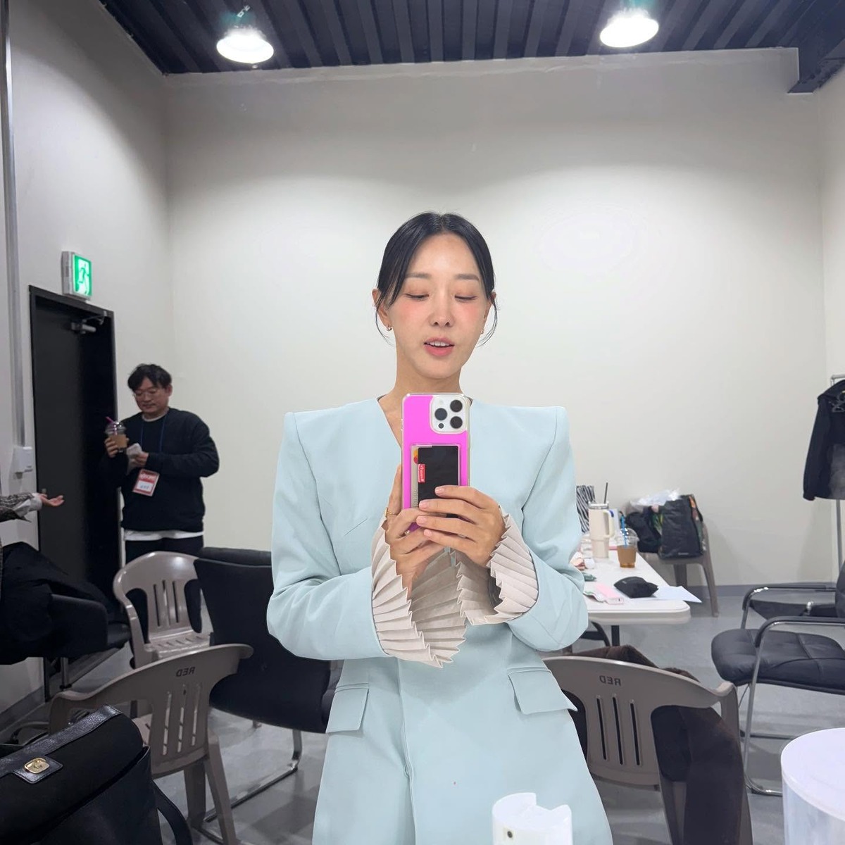 이지혜 실리프팅 중안부 인중축소