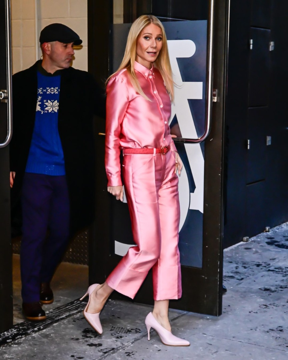 핑크룩 기네스팰트로