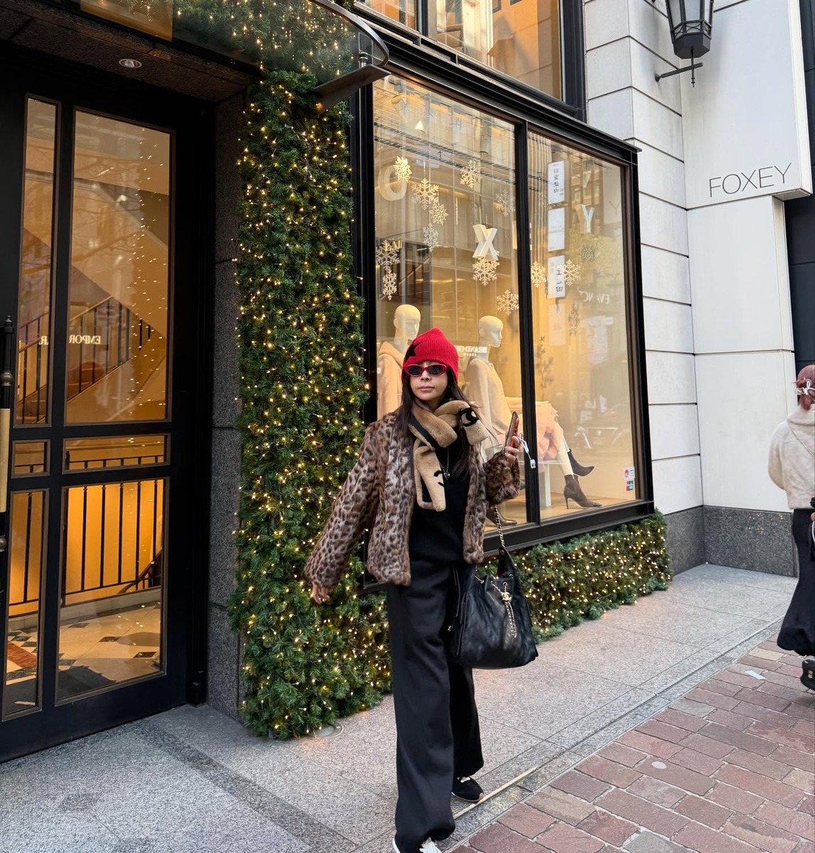 레오파드 호피 황신혜