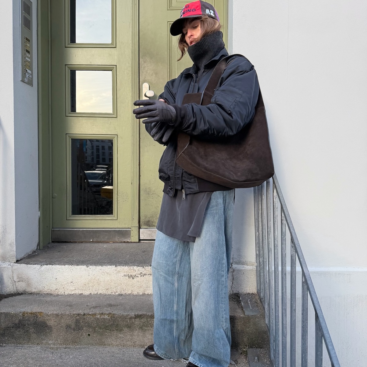 How to dress warmly in the cold winter, winter outfit, winter ootd