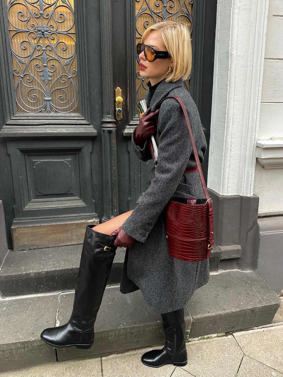 How to dress warmly in the cold winter, winter outfit, winter ootd