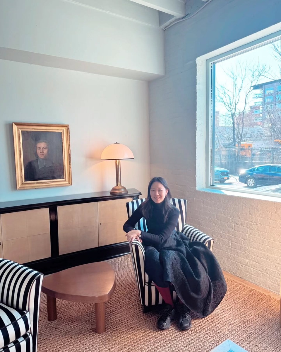 공효진 동안패션 빨간양말