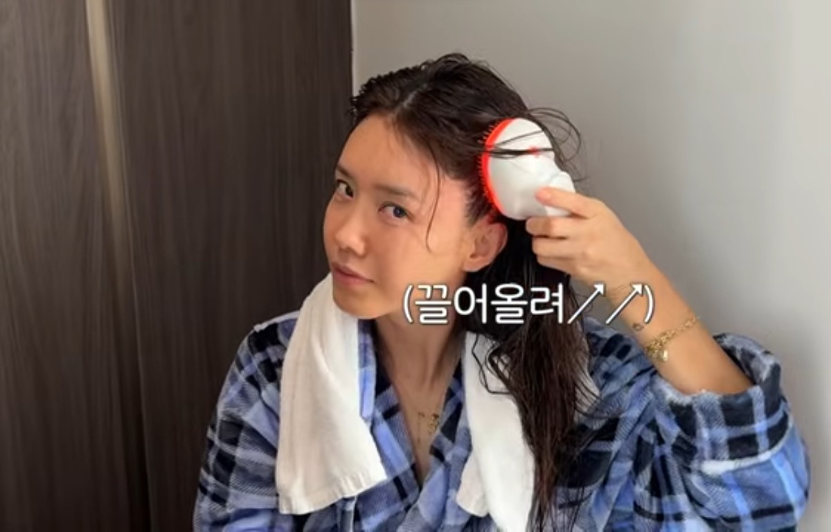 채정안 탈모 두피관리