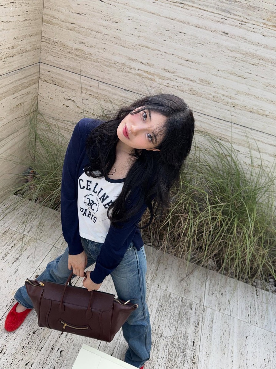 수지 레드슈즈 발레리나슈즈 셀린