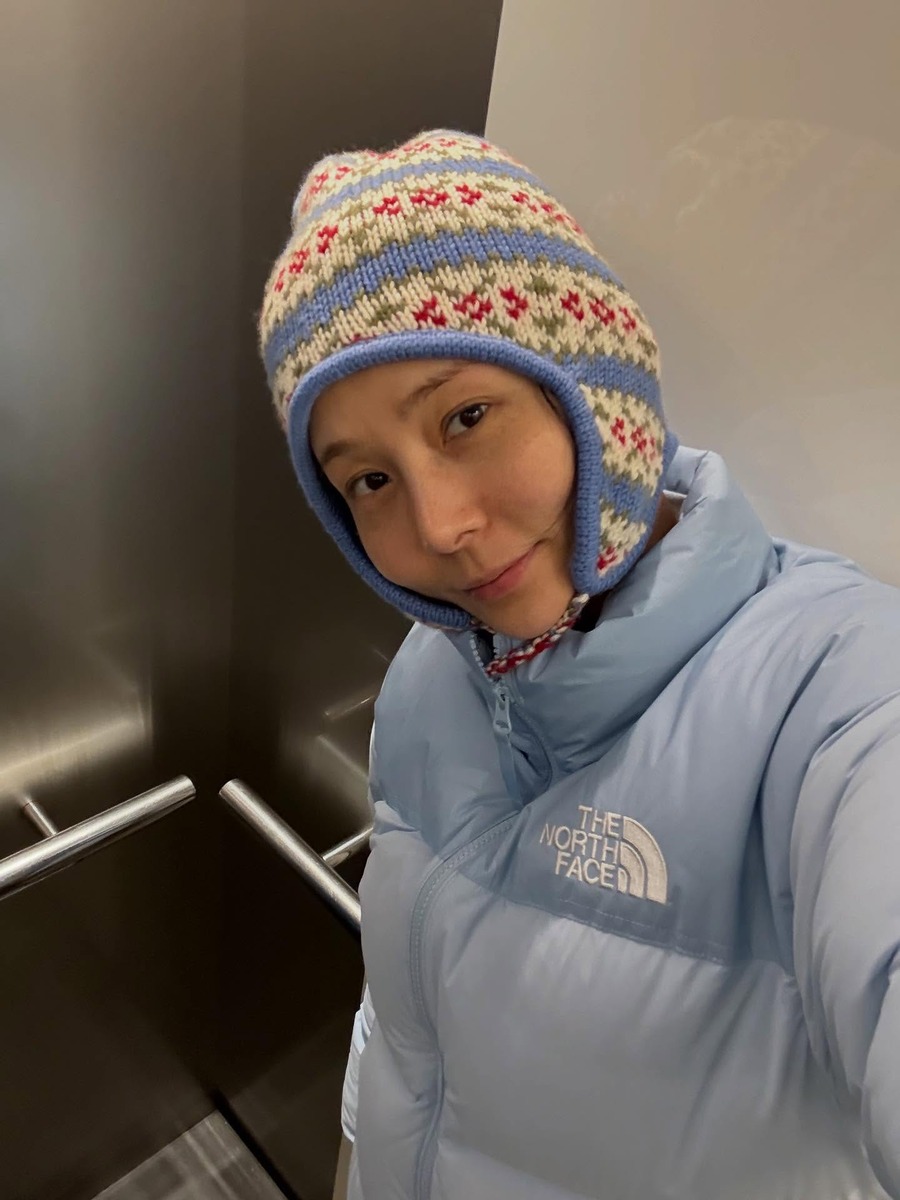 컬러패딩 김나영