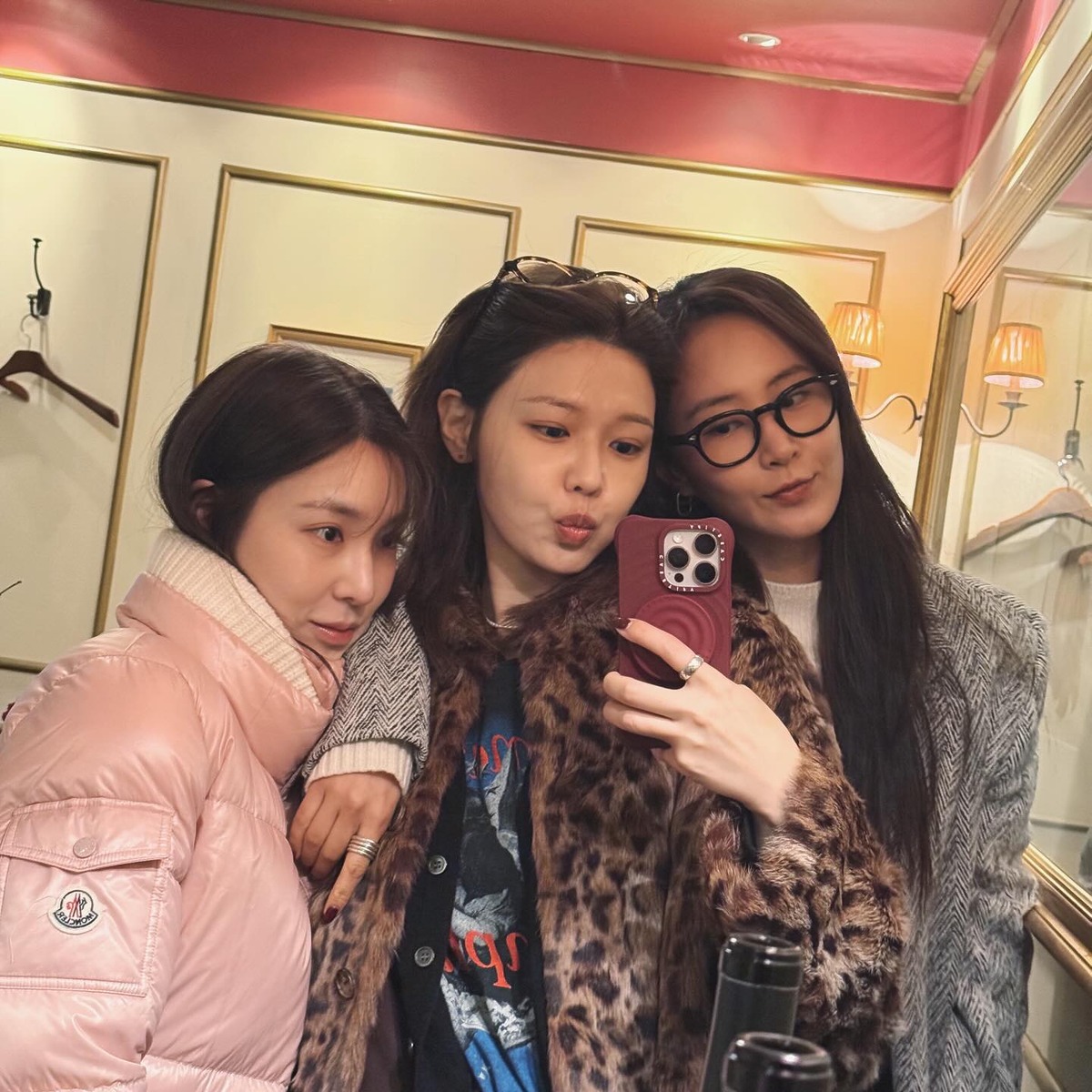 컬러패딩 티파니