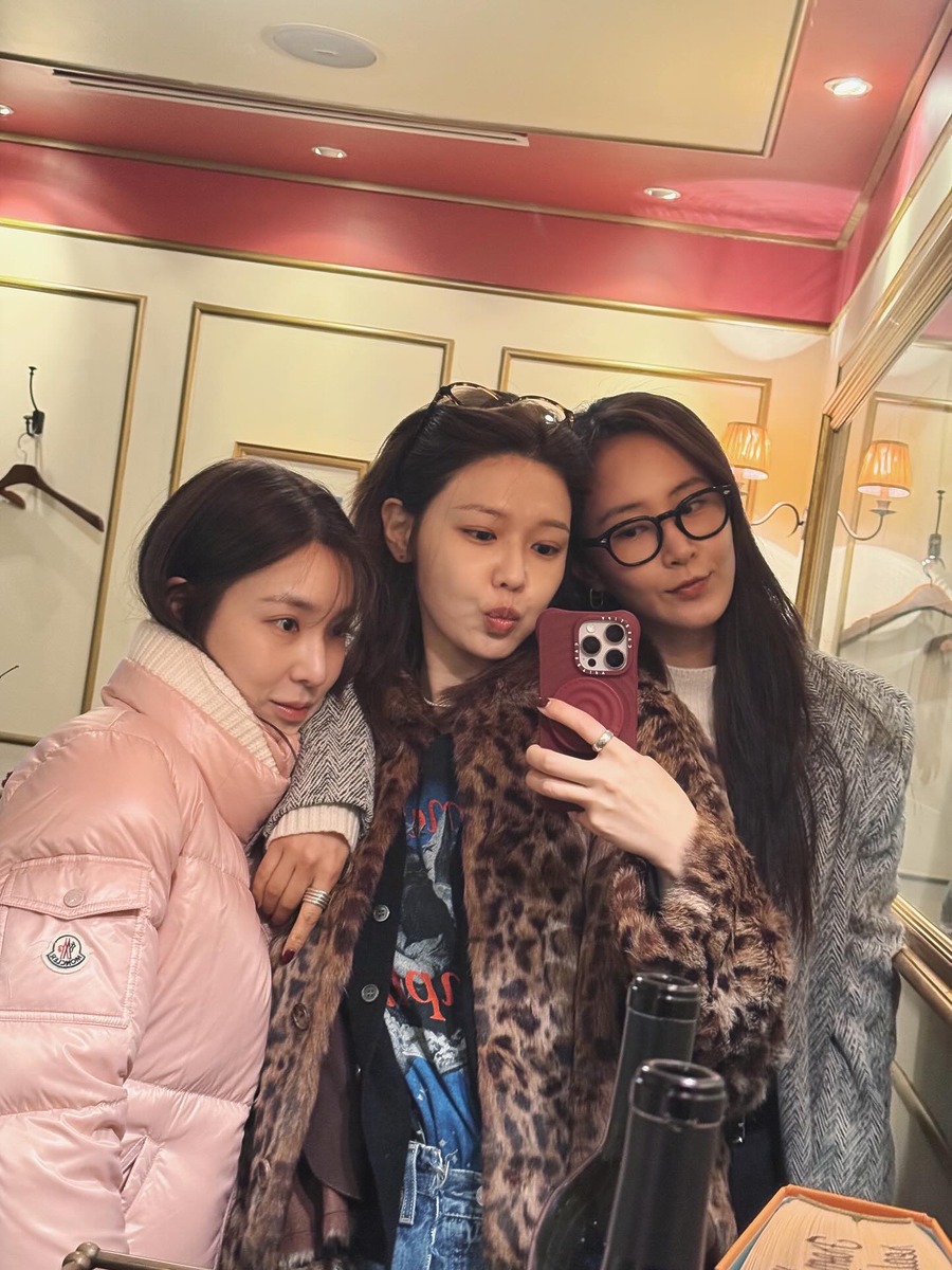 컬러패딩 티파니