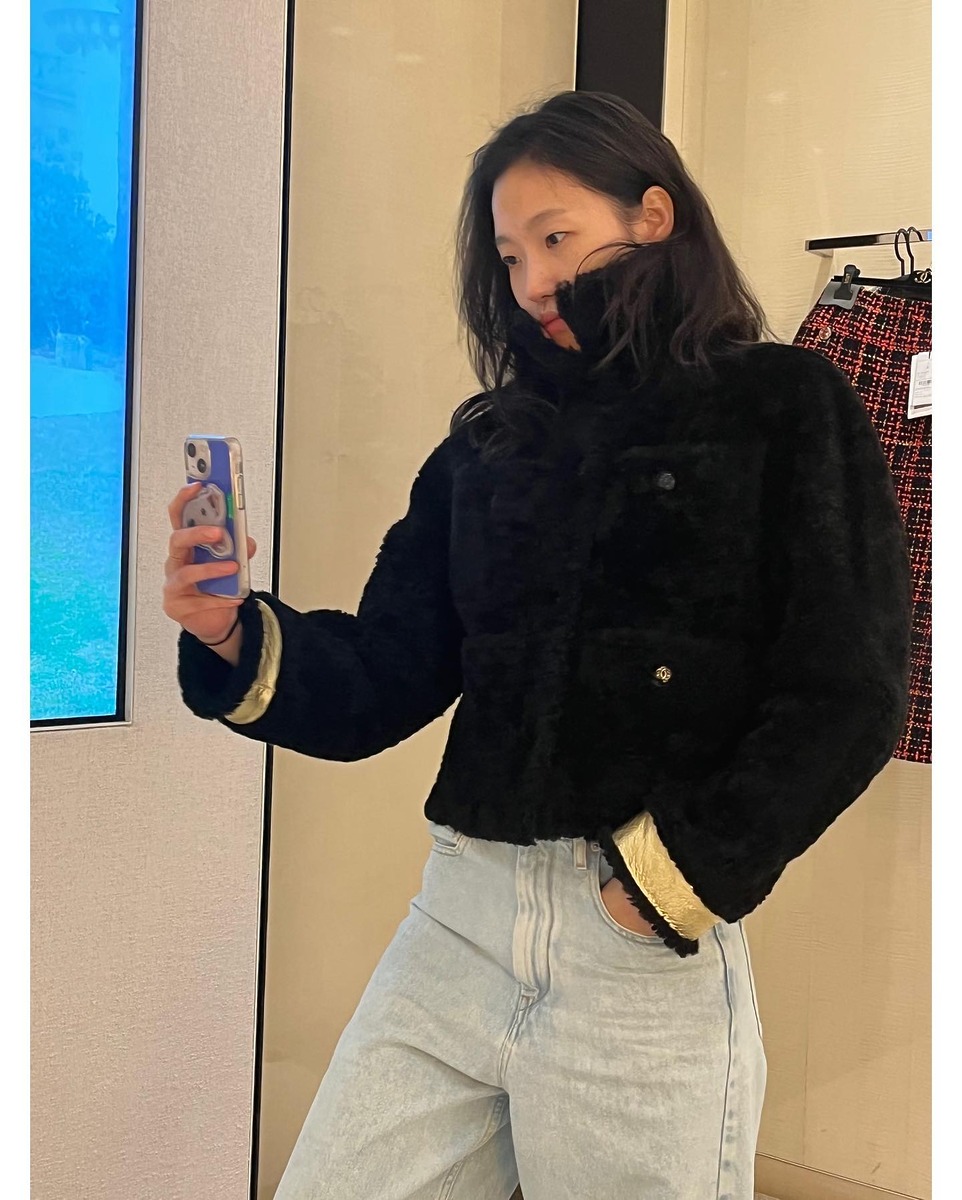 김고은 연청 데님팬츠