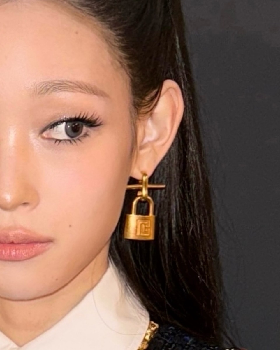 빅이어링 드롭이어링 애니 자물쇠