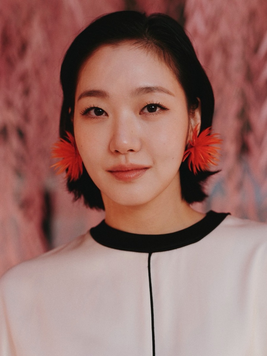 빅이어링 드롭이어링 김고은 깃털