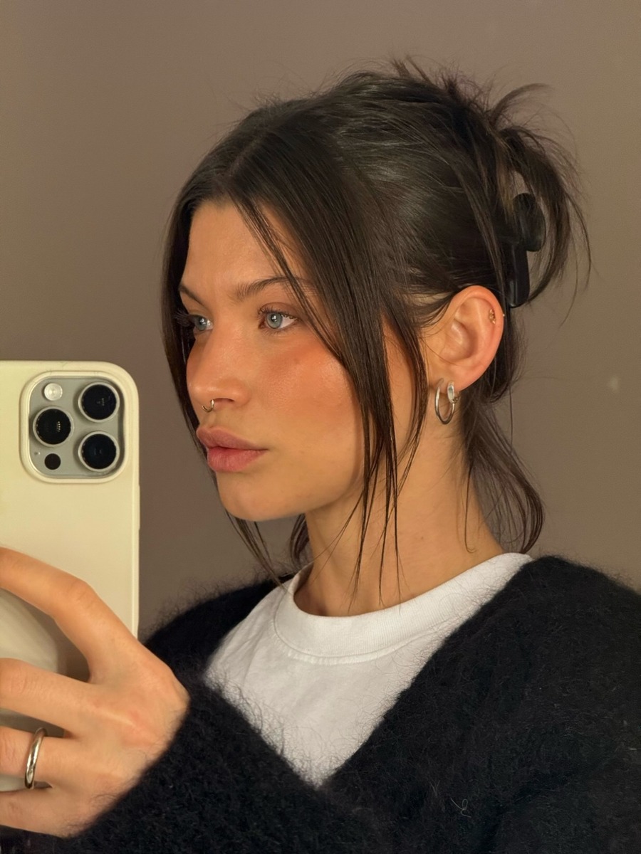 2026 hair trend, messy bun, messy hair, 메시번, 메시헤어, 번헤어