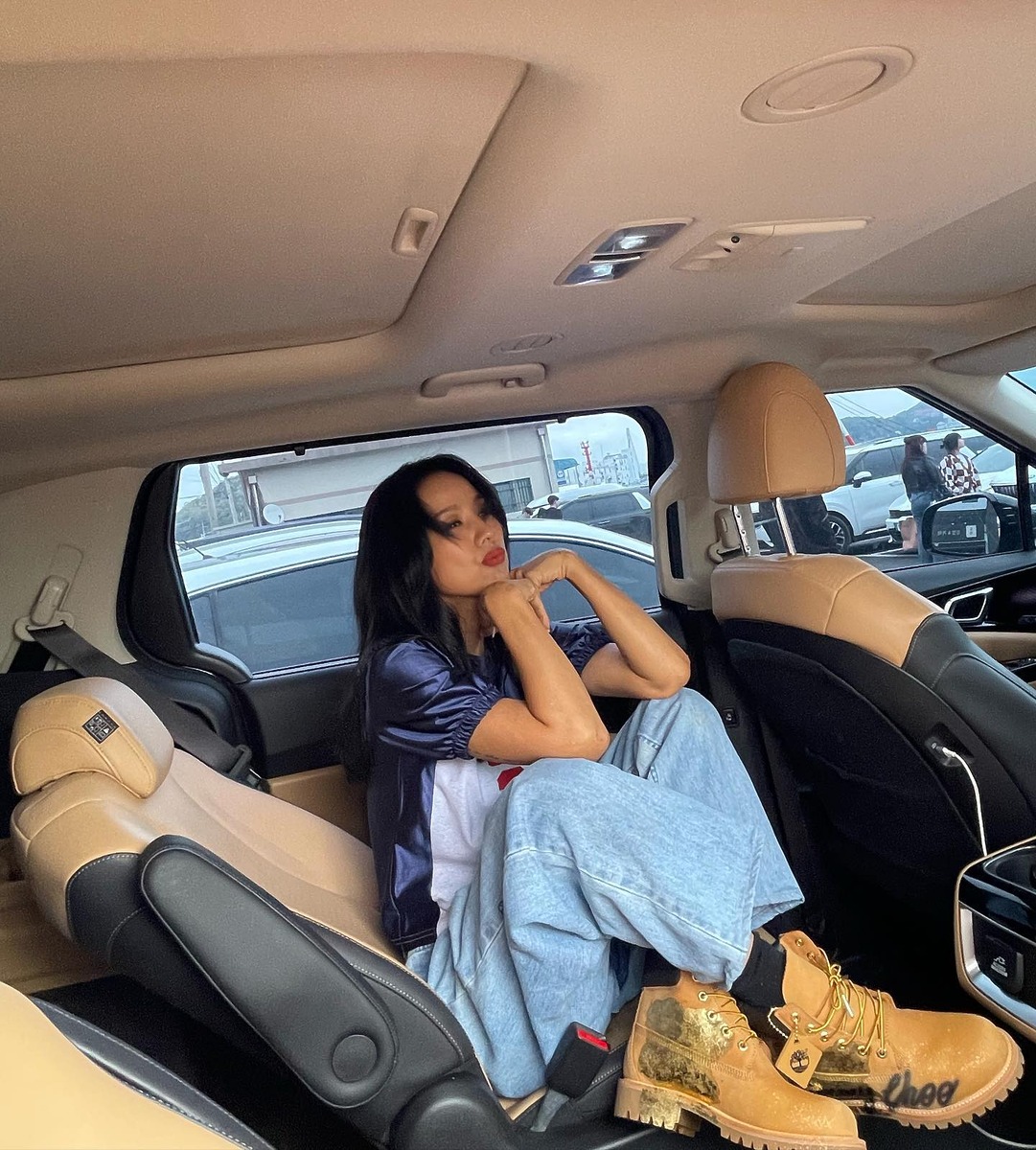 풋볼티셔츠 블록코어 이효리