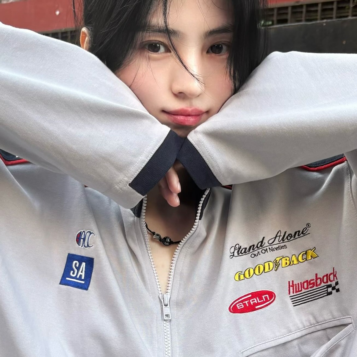 레이싱티셔츠 한소희