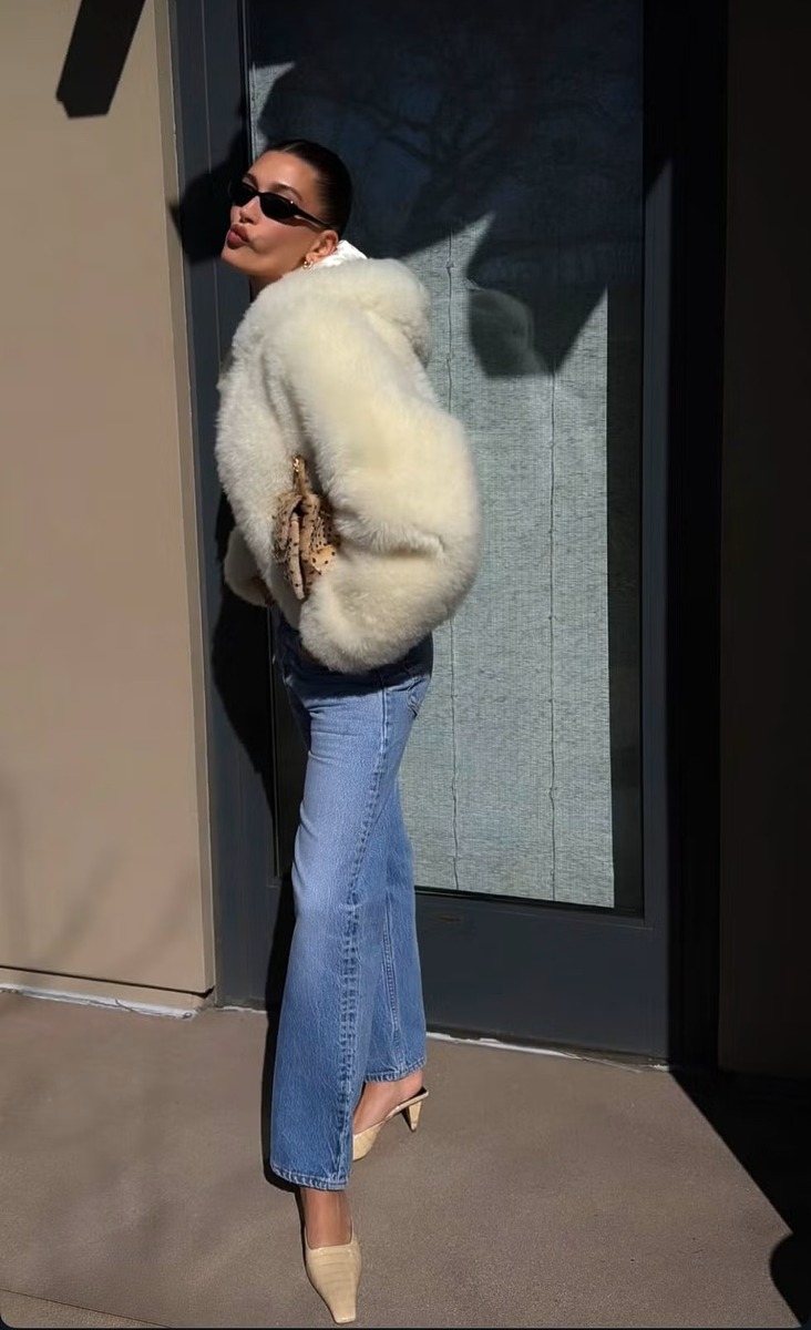 헤일리비버 슈퍼볼 데님팬츠 청바지