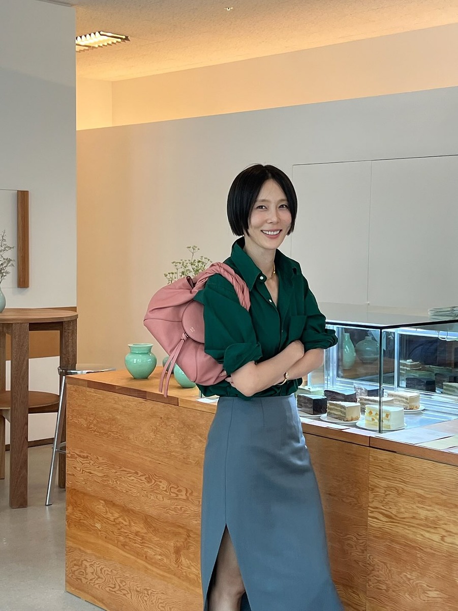 김나영 펜디 핑크가방