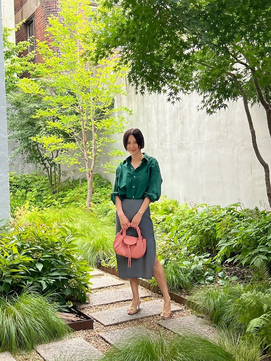 김나영 펜디 핑크가방