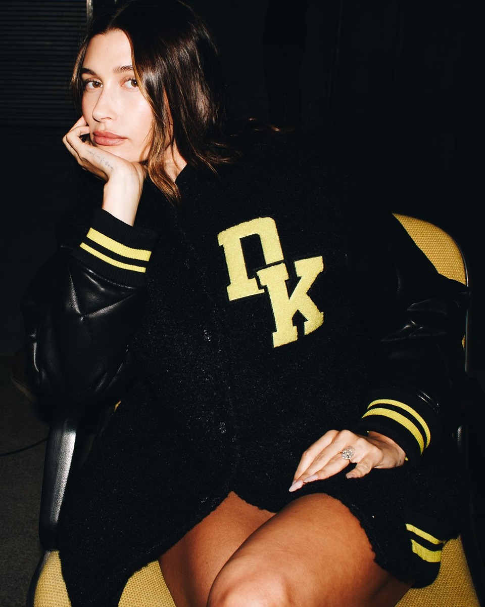 헤일리비버 바시티재킷