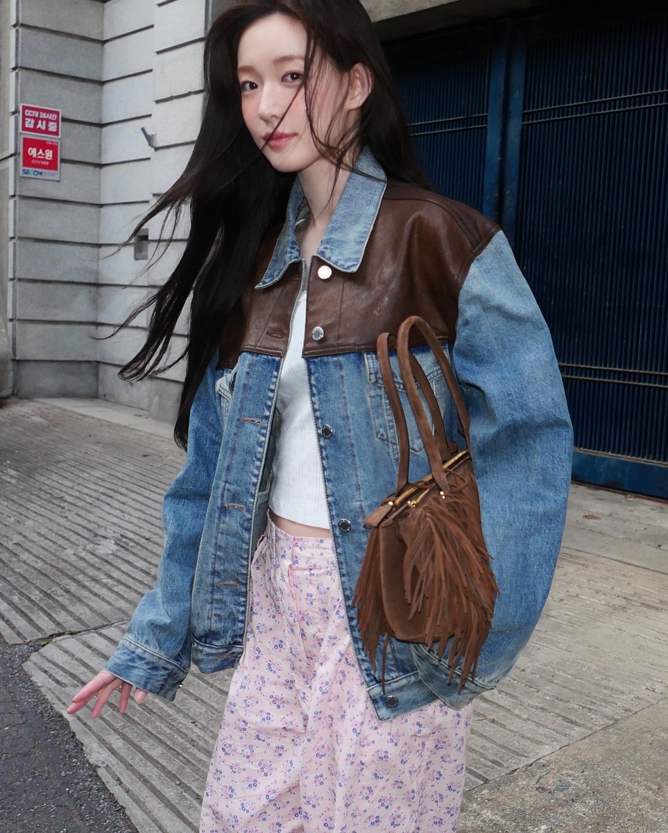 프라다 프린지백 최윤지