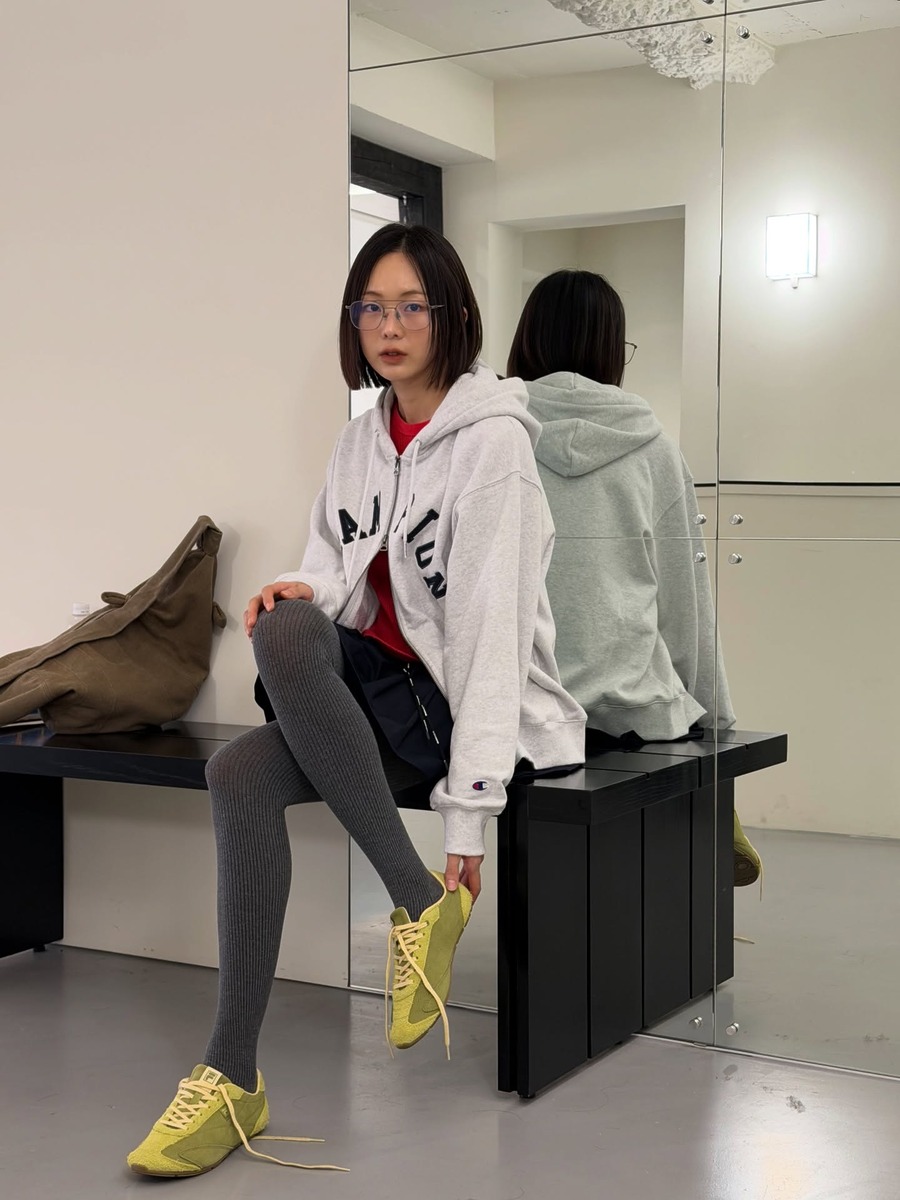 금새록 투웨이집업 집업후디