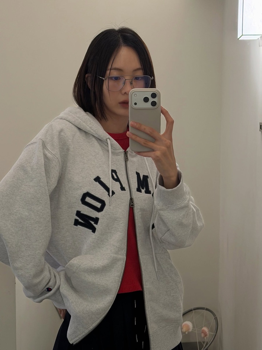 금새록 투웨이집업 집업후디