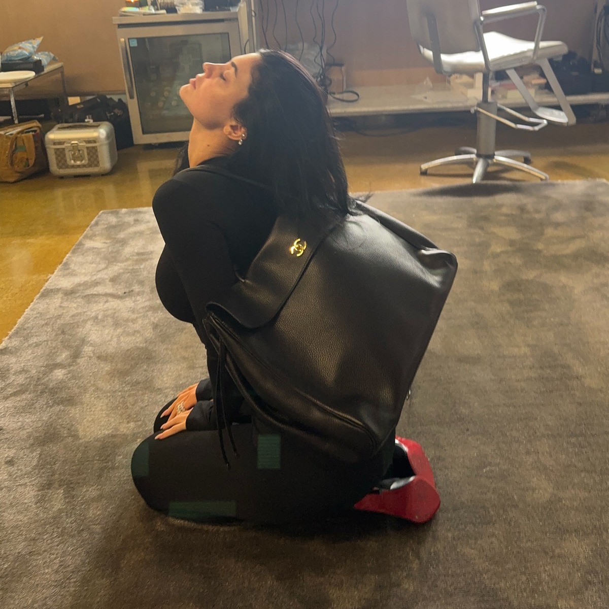 카일리제너 샤넬 빅백 