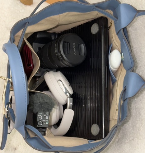 강민경 롱샴 빅백