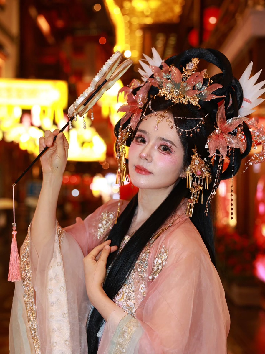 한가인 상하이 왕홍