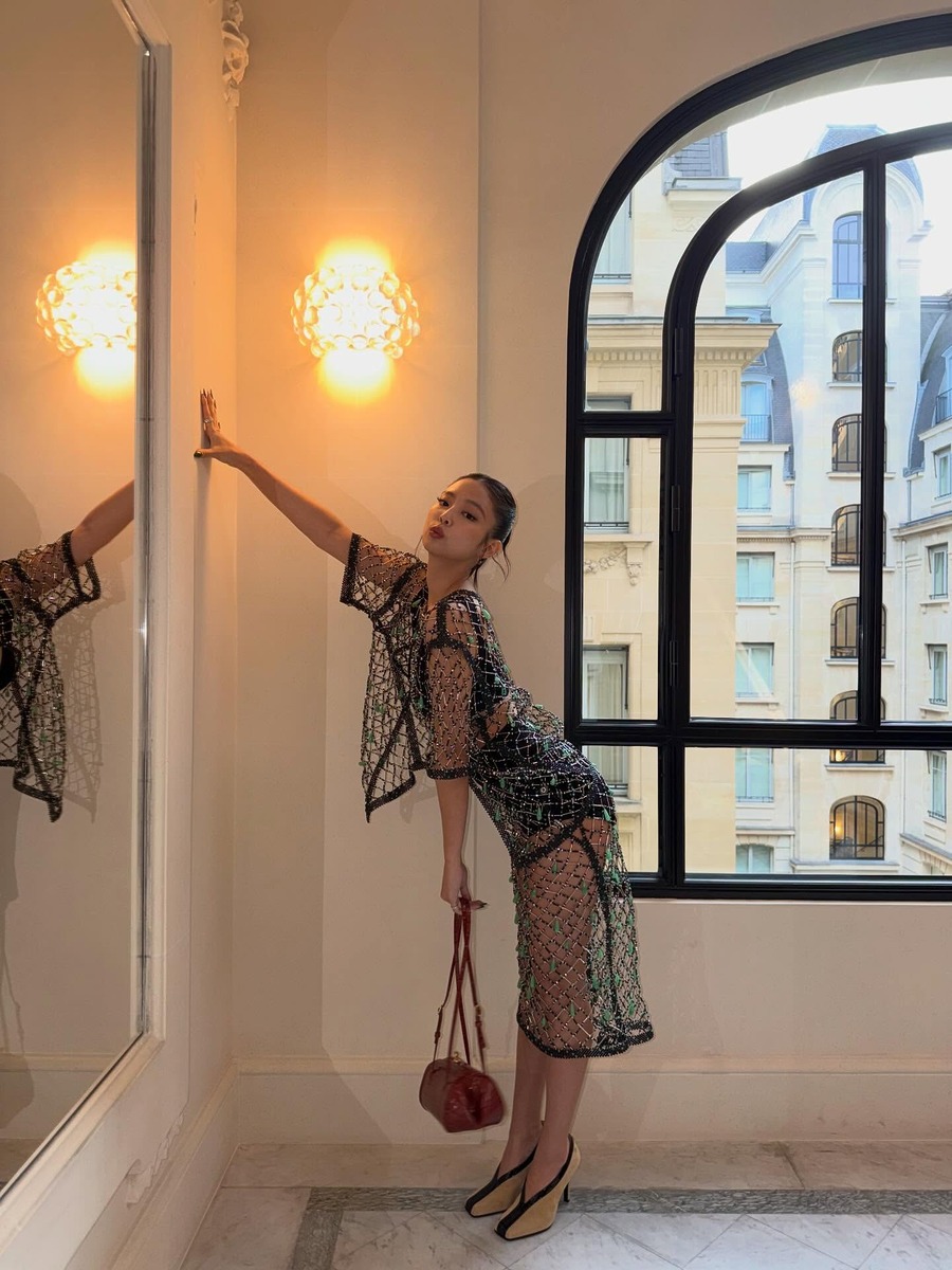 샤넬 제니 투톤슈즈