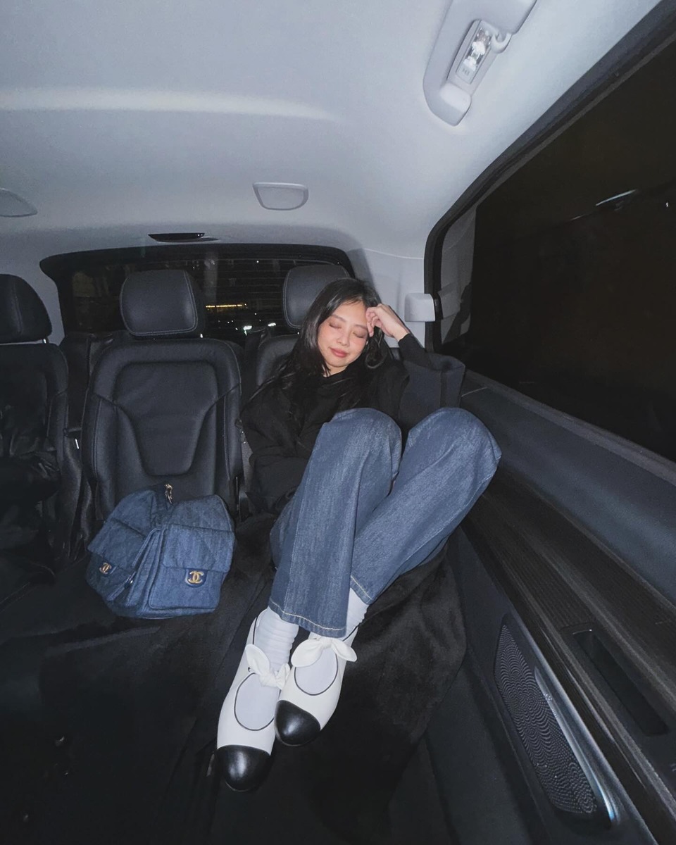 제니 샤넬 투톤슈즈