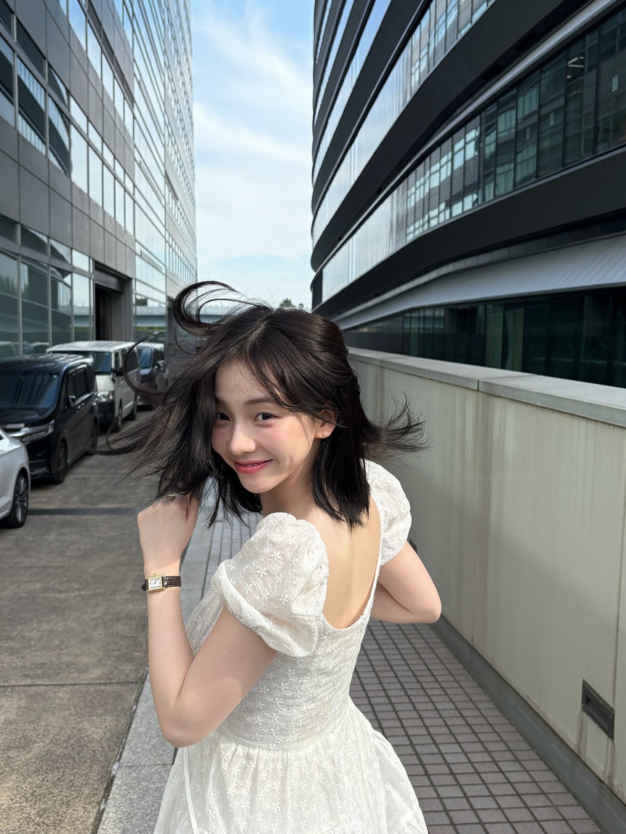 카리나 화이트 원피스 드레스